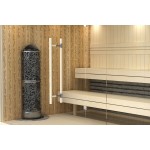 Дизайнерская электрическая печь для бани и сауны SAWO Dragonfire Heaterking Wall